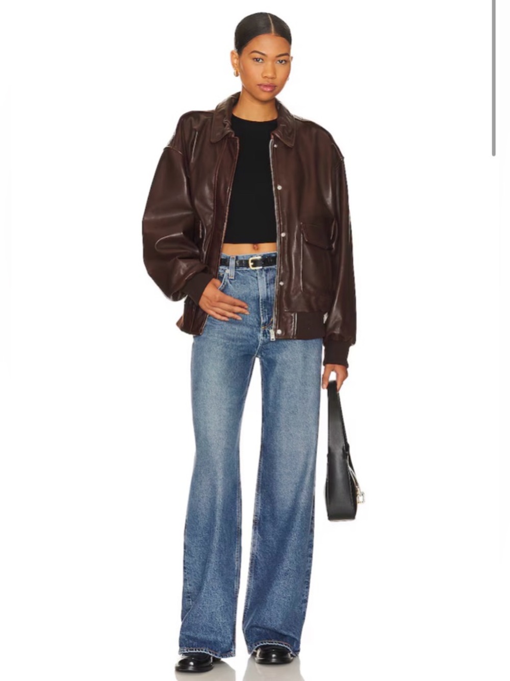Citizens of Humanity Paloma Jeans Size 29 Wide Leg High Rise Denim Revolve - Picture 11 of 11